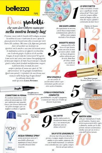 Beauty editor per riviste e magazine